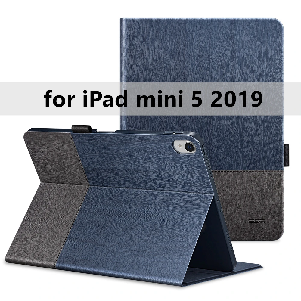 mini 5 ESR из искусственной кожи чехол для ipad 9,7 mini 5 7th Gen 10," Air 3 умный защитный чехол-карандаш для ipad 10,2 - Цвет: mini 5