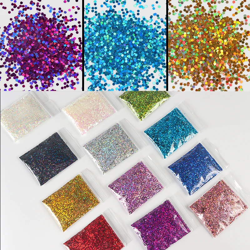 

Holographic Glitter Sequins Nail Parts Decor Shiny Flakes Design Nails Accesorios Manicure Supplies For Professionals Sets