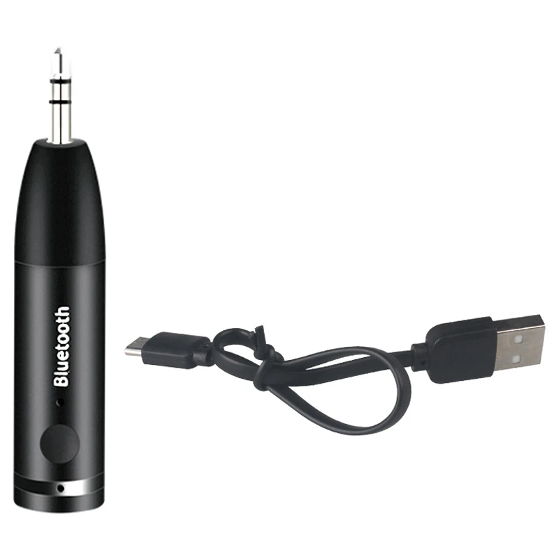 

Беспроводной Bluetooth 5,0 ресивер адаптер 3,5 мм разъем Aux стерео музыка o ресивер Громкая связь автомобильный Bluetooth комплект адаптер