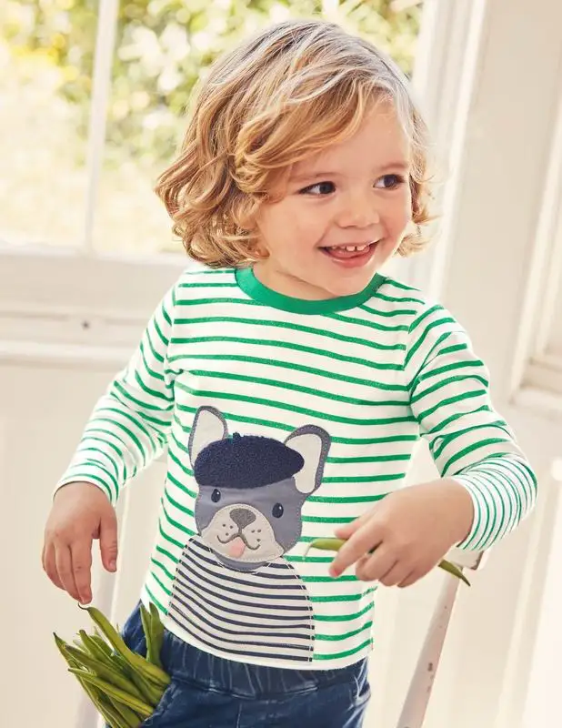 Детская Хлопковая футболка с аппликацией на возраст 2 7 лет|kid boy t shirt|boys shirtgirls tops |