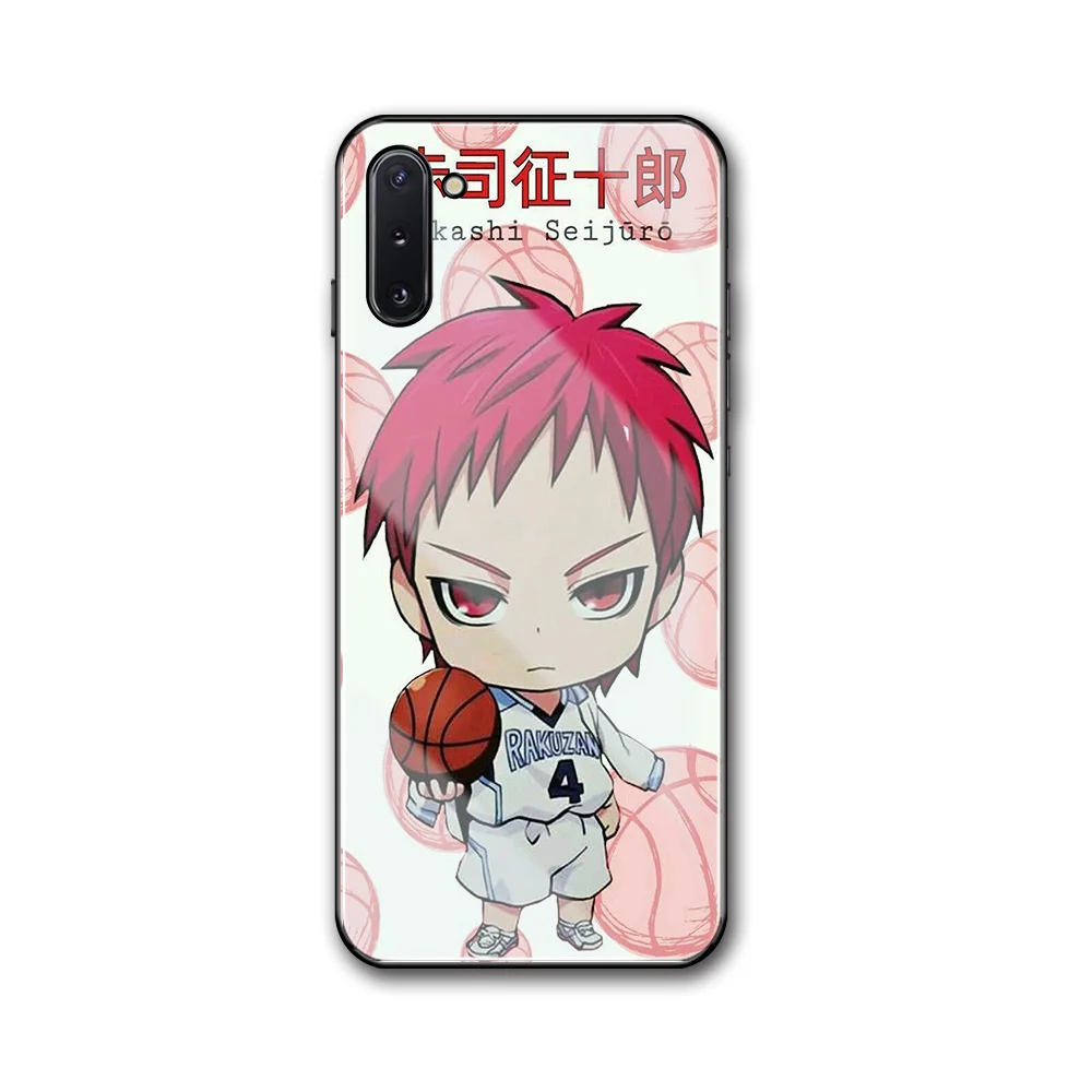 DIY чехол для Samsung A70 Kuroko's баскетбольный закаленный жесткий S8 S9 S10 s20 Plus S10e Note 8 9 10 A20