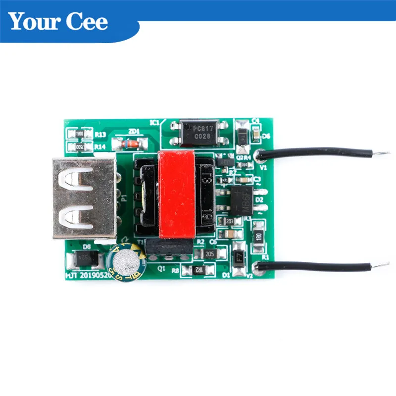 USB Converter Stabilizer DC-DC Buck Step Down Module 12V 24V 36V 48V 72V to 5V 1A Galvanic Isolated Power Supply | Электронные