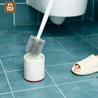 Оригинальные щетки и держатель для унитаза Youpin Yijie TPR, набор для очистки силикагеля, напольный инструмент для очистки ванной комнаты