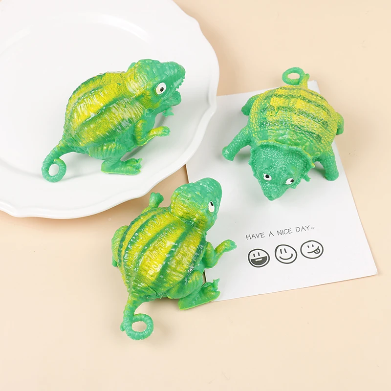 

1Pc Creative Strange Can Inflate Squeeze Ball Inflatable Dinosaur Bubble Ball