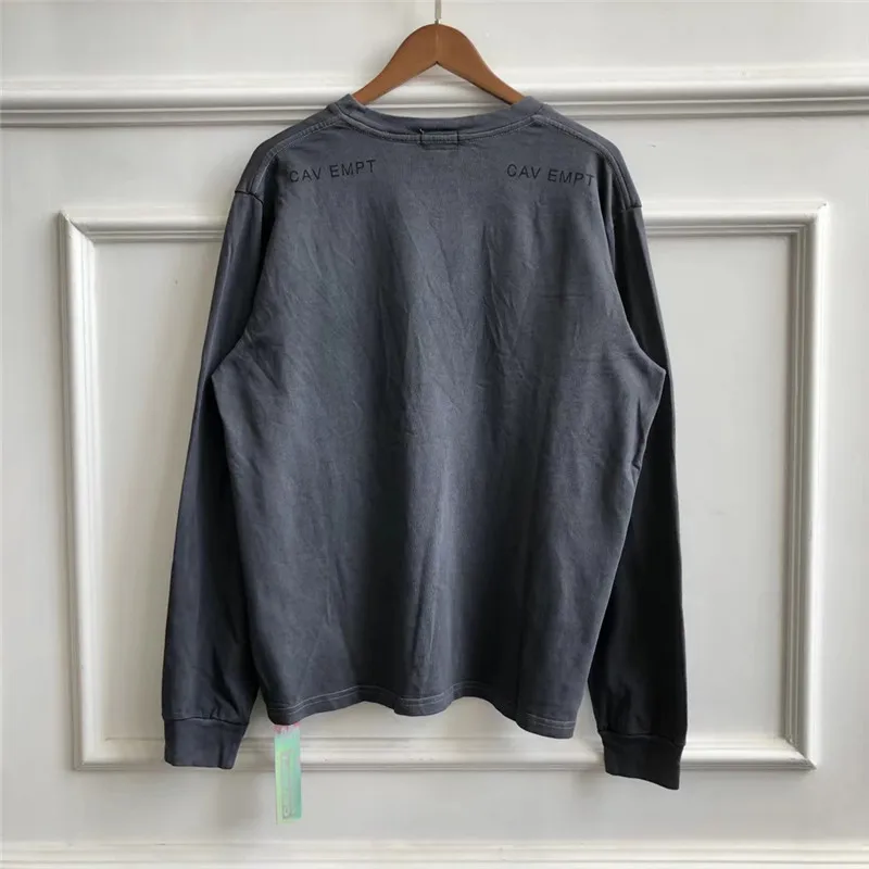 Толстовки с капюшоном c. E Cav Empt для мужчин и женщин, хлопковая отражающая вставка, свободная водолазка, Повседневная Уличная Толстовка в стиле хип-хоп
