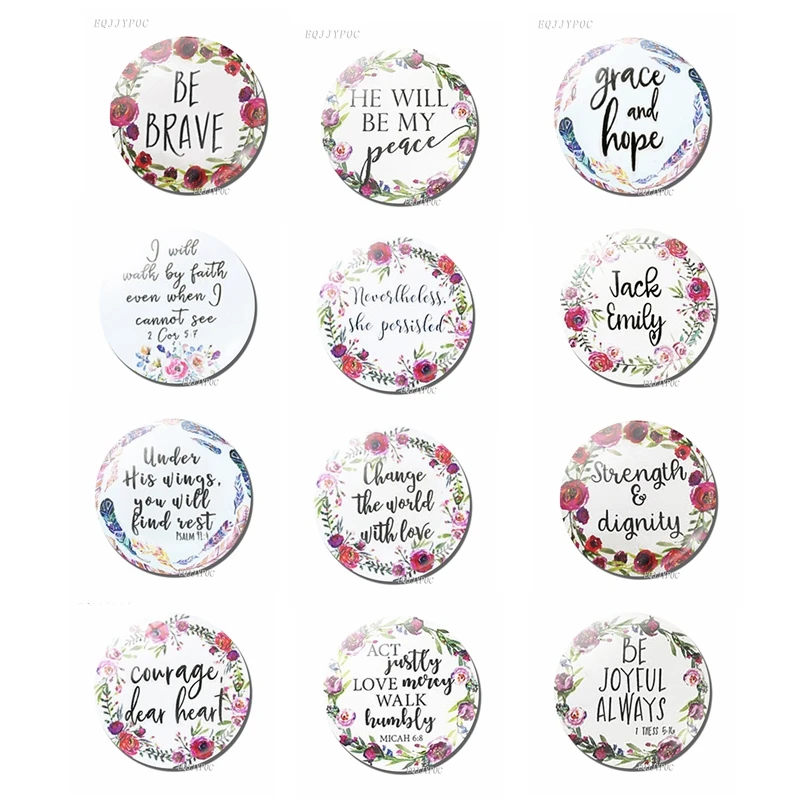 Святой текстами и сюжетами из Библии изображением Иисуса Христа холодильник