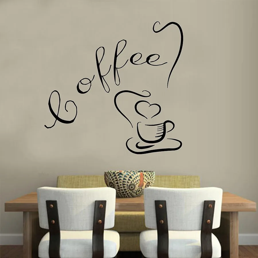 Кофейная чашка с любовью чайное время напитки кухня кафе офис дизайн интерьера