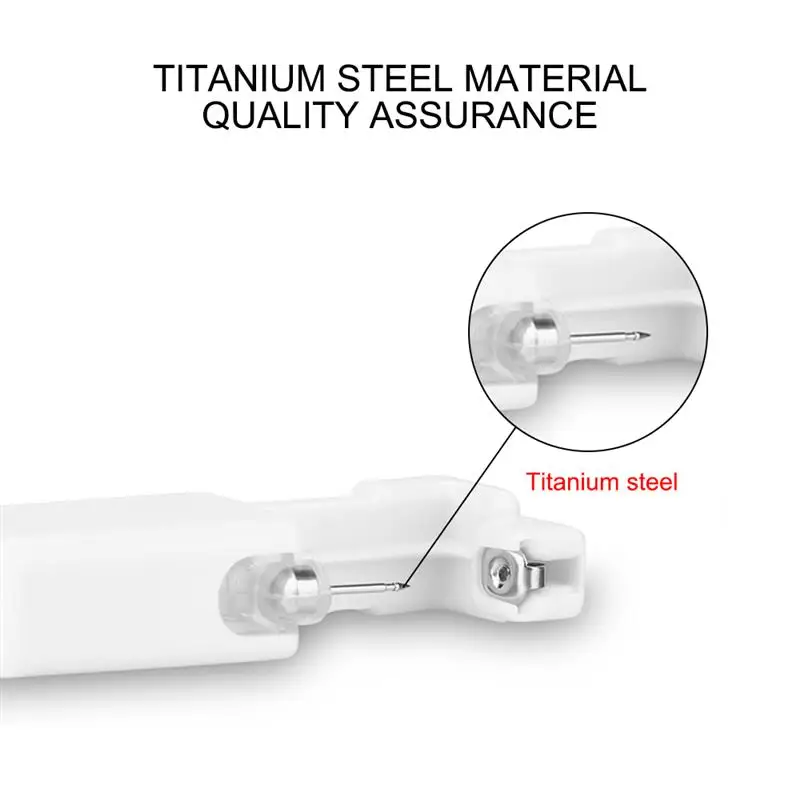 Одноразовая Стерильная игла для уха прибор пирсинга из нержавеющей стали пупка