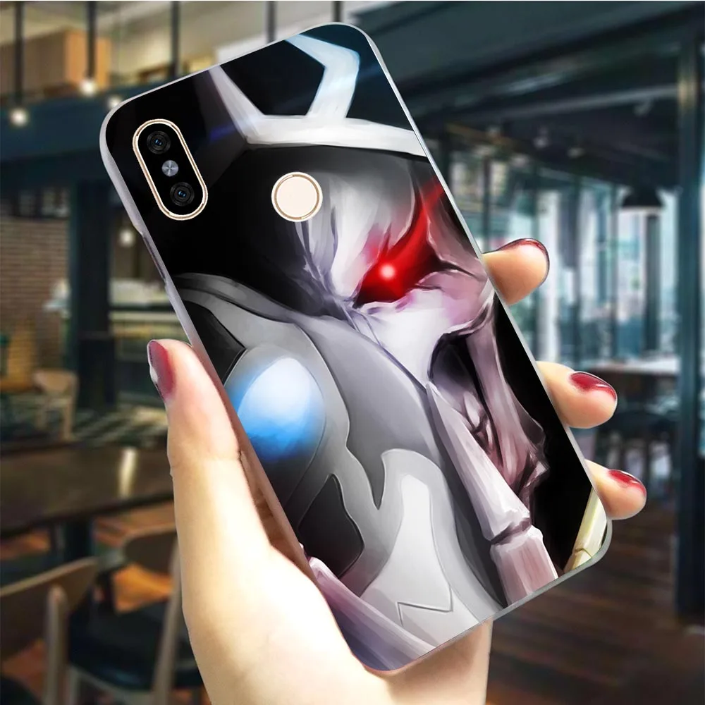Overlord III чехол для телефона аниме Red mi 7 Чехол Note7 7Pro 4A 5A 6A 7A 4X 6 Mi A1 A2 Lite Note 4 5 Pro Жесткий