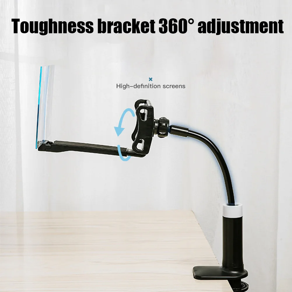 Мобильный телефон HD Проекционный кронштейн экран Лупа 360 градусов Регулируемая