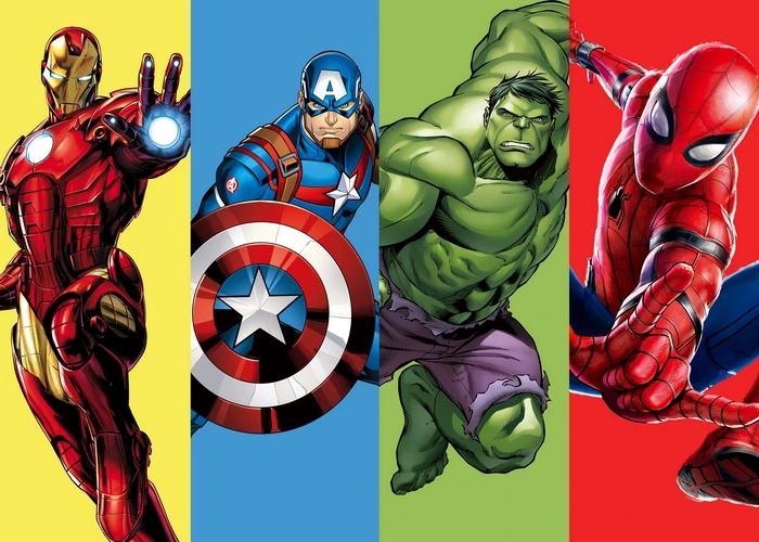 Фон для фотосъемки с изображением Диснея Марвел 125x80 см | Дом и сад