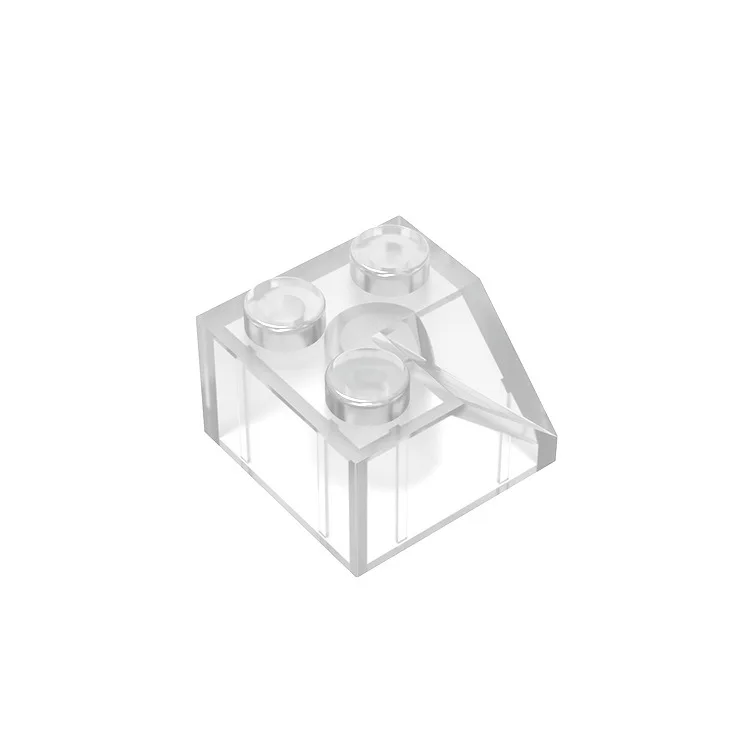 Строительные блоки Technicalalal Сделай своими руками пластиковые тарелки 2x2 наклон