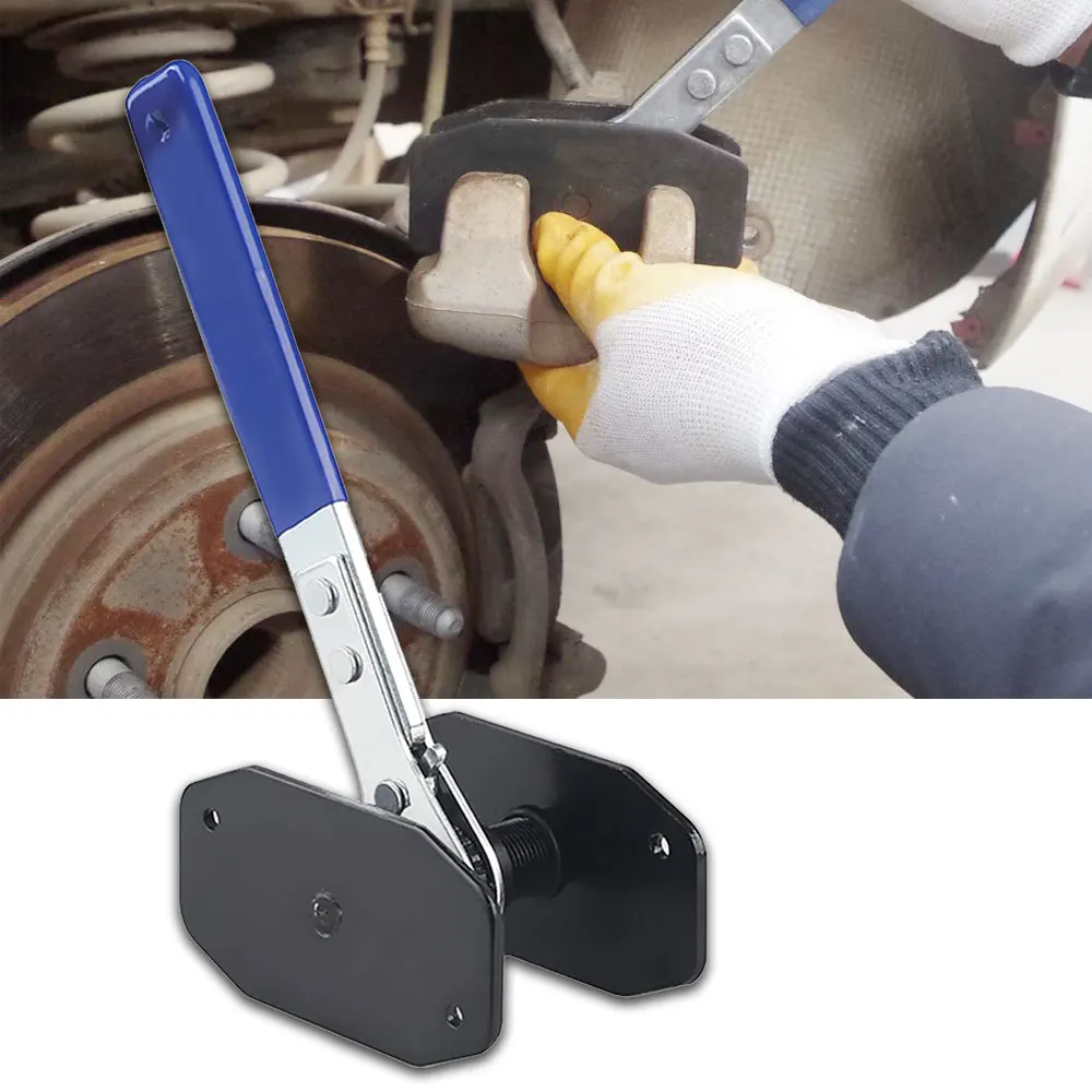 

360 Degree Car Adjustable Ratchet Piston Spreader Tools for Single Twin Quad Piston Disc Piston Caliper Brake Car Repair Tool