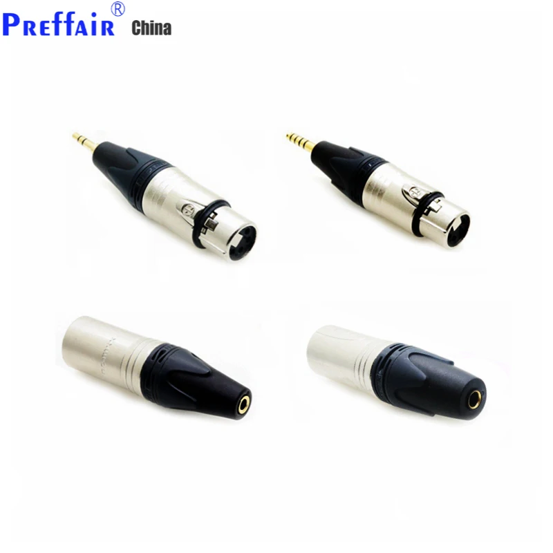 

HIFI NEUTRIK 4 Pin XLR to 4.4mm 3.5mm 2.5mm Pentaconn Adapter Male to Female