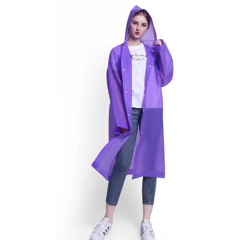 Взрослые модели толстые плащи одноразовые для путешествий на открытом воздухе EVA