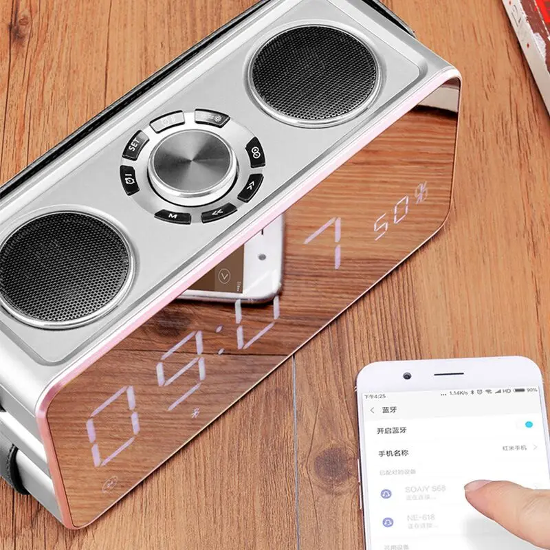 Волшебное зеркало Bluetooth динамик Портативный беспроводной 25 Вт Высокое качество