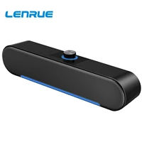 lenrue a39 bluetooth computer speaker wired usb sound bar surround sound box for home theater pc laptop tablets desktop macbook