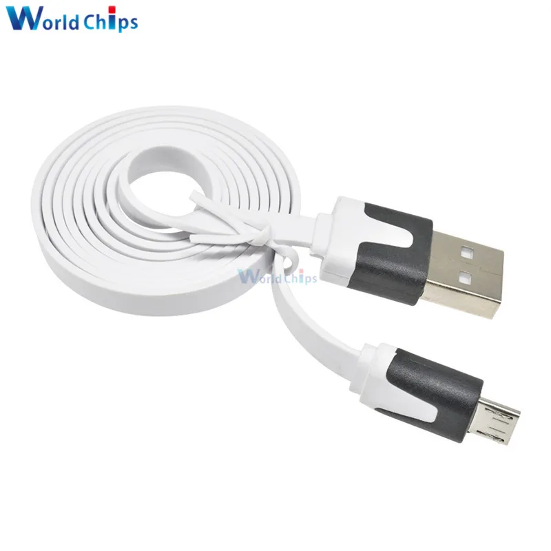 1 м 3 фута USB кабель для Wemos D1 Mini NodeMcu провод | Электронные компоненты и