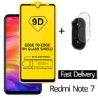 Закаленное стекло 9D для Redmi Note 7 8 pro 8T 9s, 200 шт., Защитное стекло для экрана Xiaomi Redmi 7 8 A 7A Note 9s, стеклянная пленка