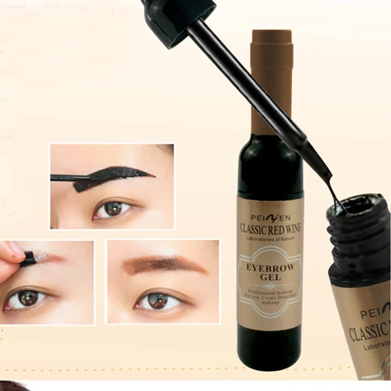 1 шт. макияж для глаз красное вино отшелушивается бровей тату оттенок водостойкий