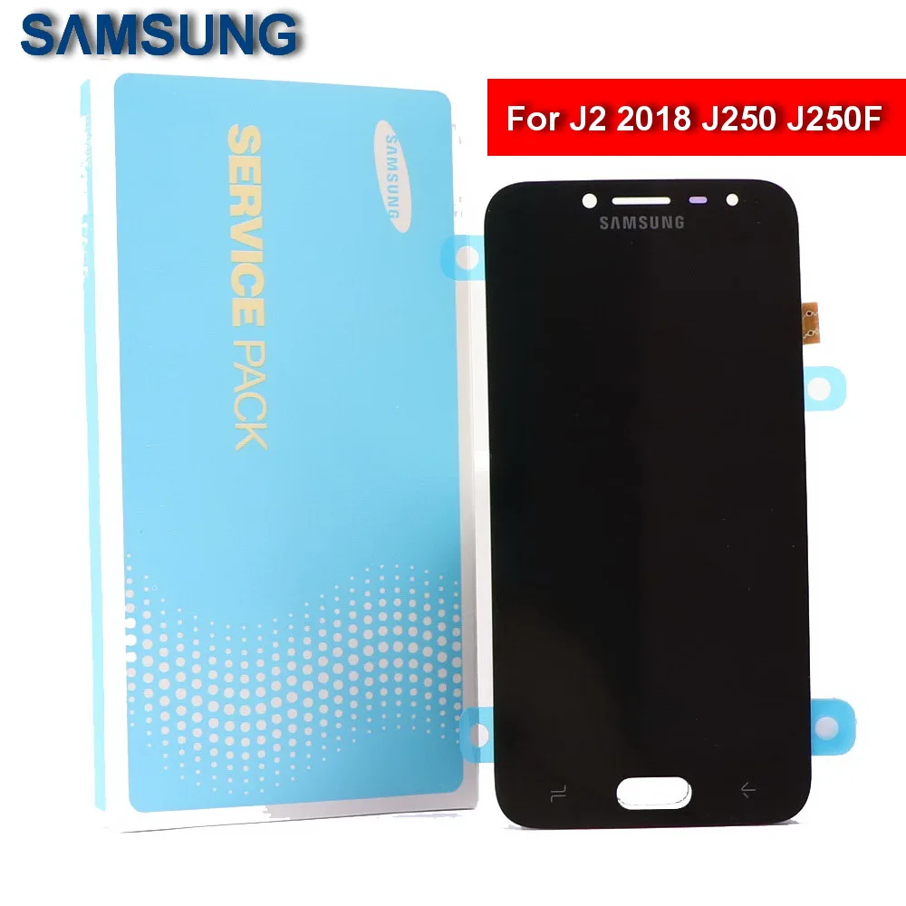 Супер AMOLED J2 lcd для SAMSUNG Galaxy yj2 J250 J250F J250DS дисплей для телефона сенсорный экран дигитайзер с регулировкой яркости
