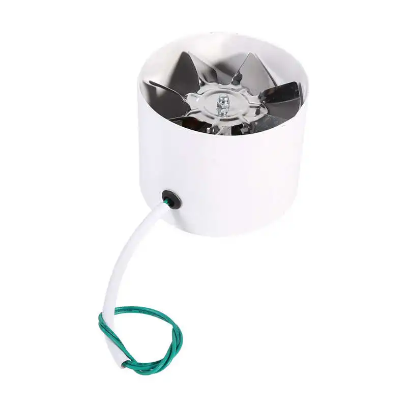 

Inline Duct Fan Exhaust Ventilation Home Indoor Air Vent Fan Cooling Steel Blade 220V 20W