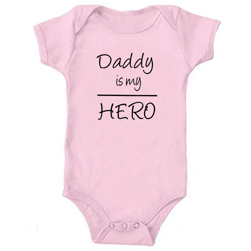 Комбинезон детский из хлопка с принтом DAD Is My Hero | Мать и ребенок