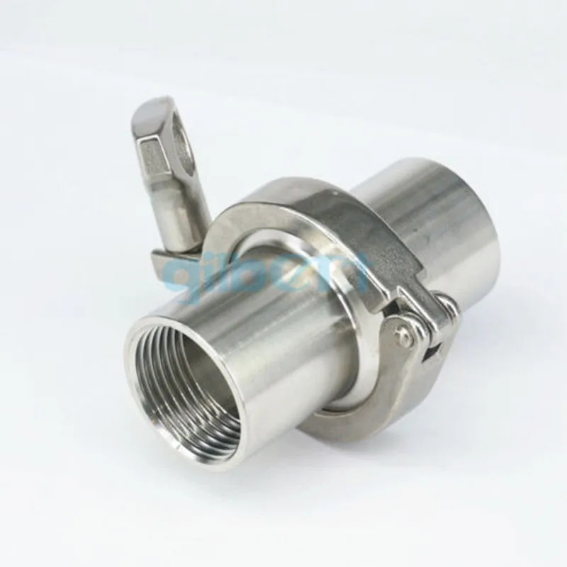 Набор тройных зажимов 1/2 &quotBSPT Woman x 1 5&quot SUS304 нержавеющая сталь санитарный фитинг