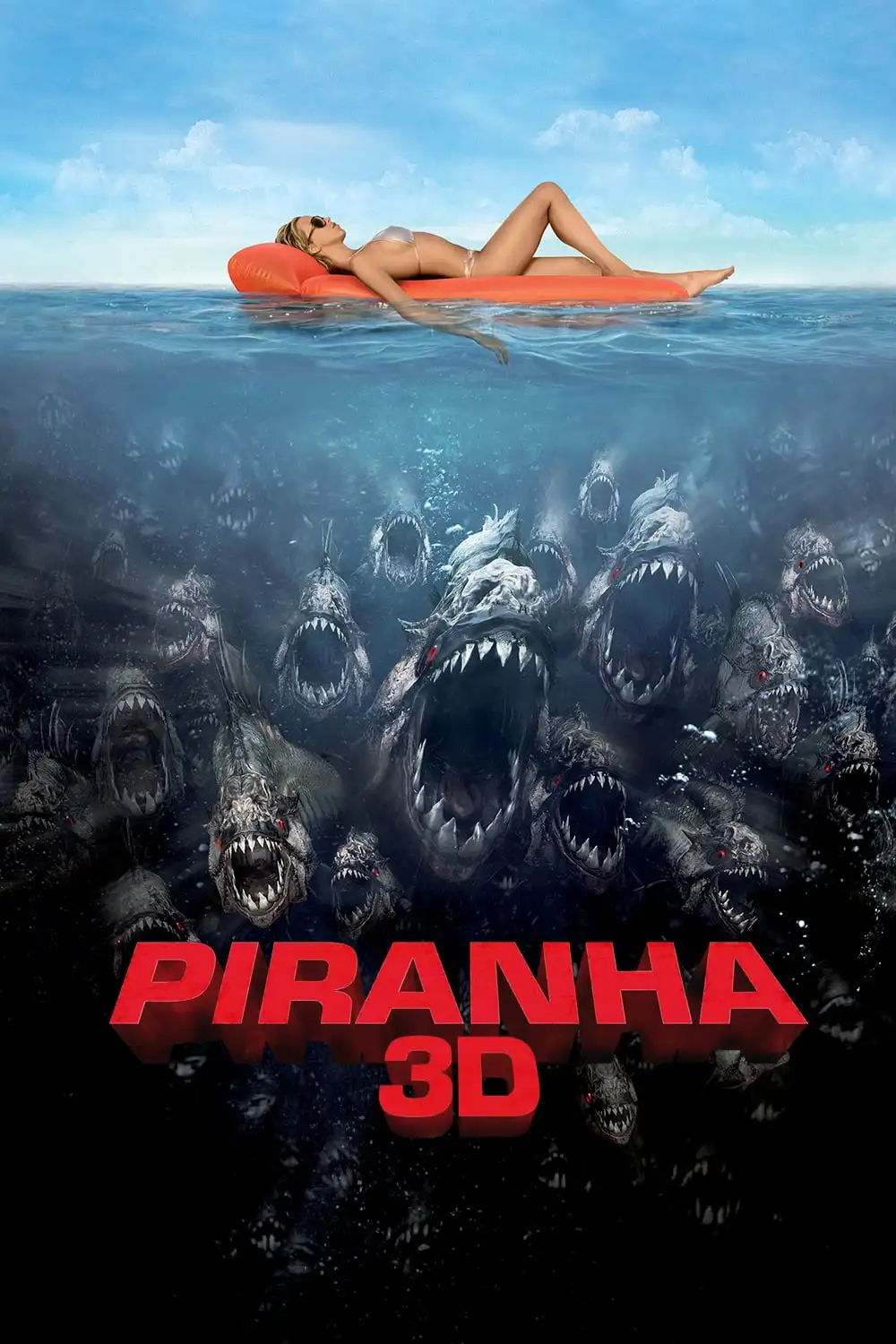 

Hot Rare Movie Piranha Art SILK POSTER Wall Art Home Decorative painting