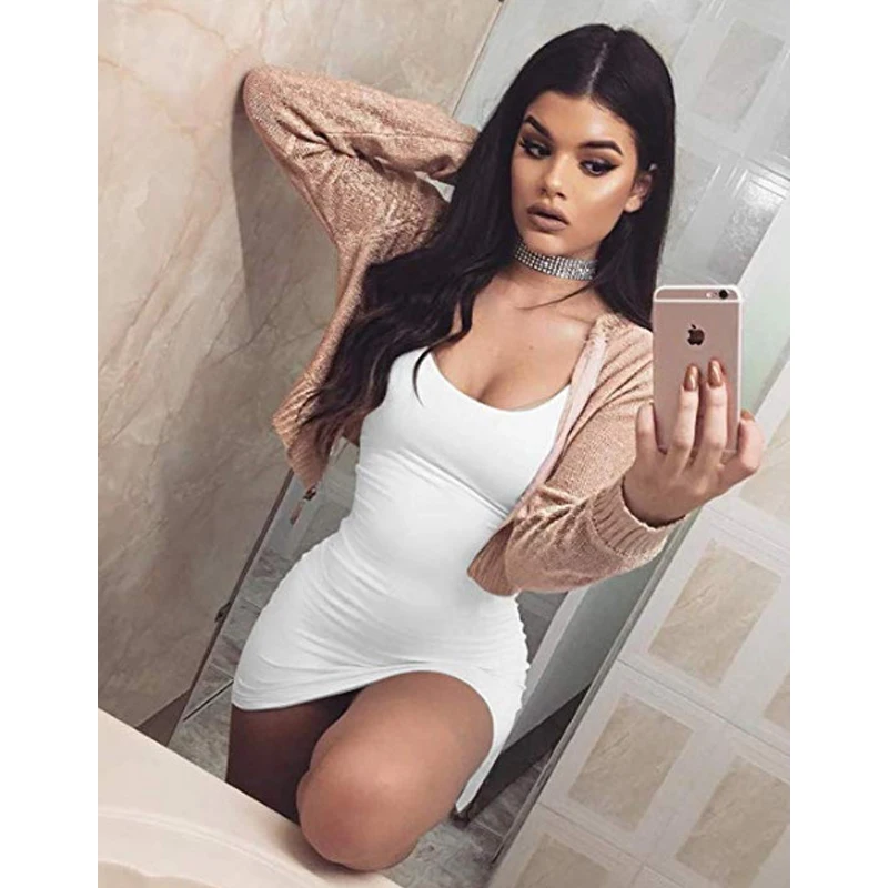 

Summer Sexy Dress 2020 Bandage Backless Sleeveless Evening Party Club Short Mini Ladies Dresses Fashion Women Clothes