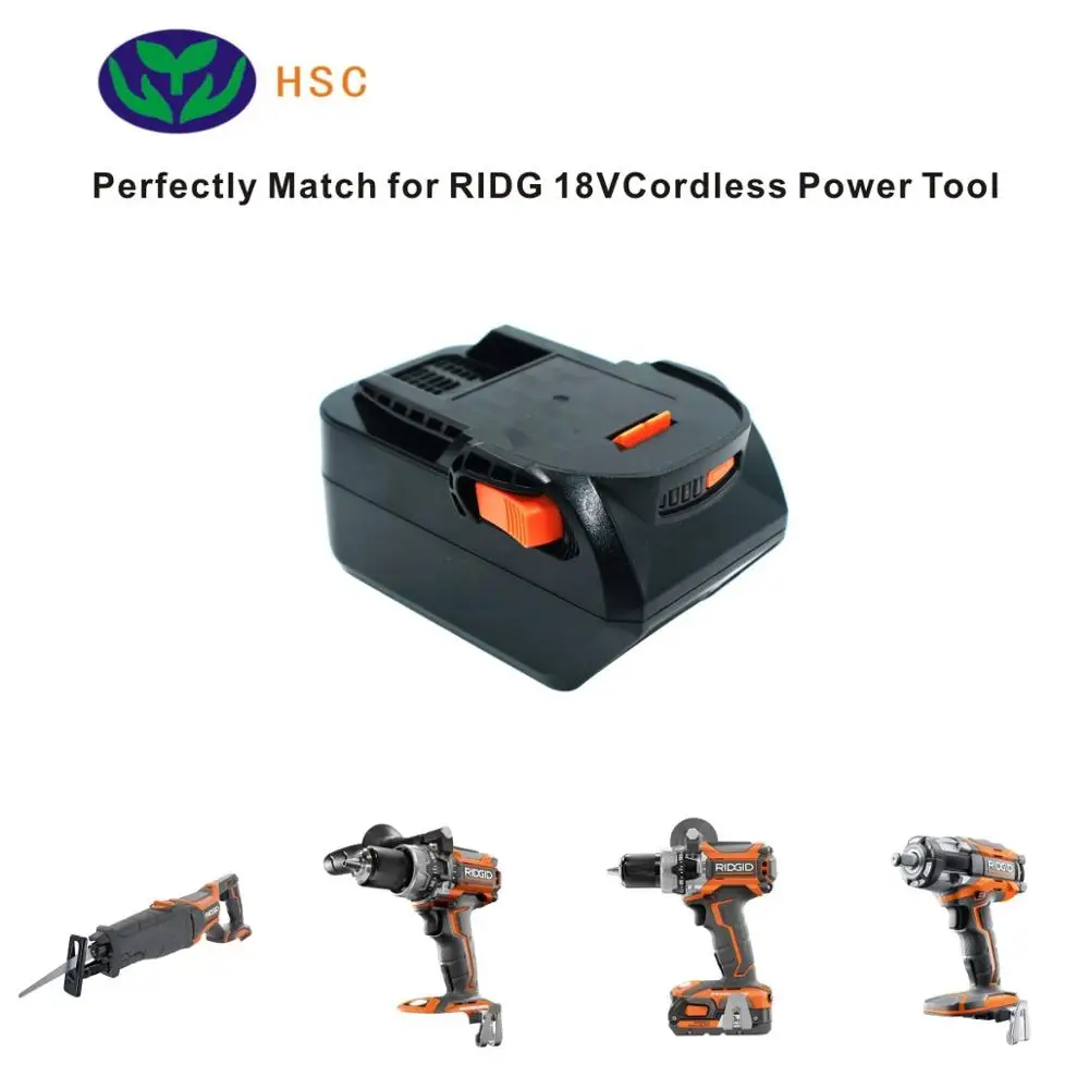 Литий ионный аккумулятор RID18A 4000 мАч сменный 18 в для Ridgid R840084 AC840084 18650 130383025