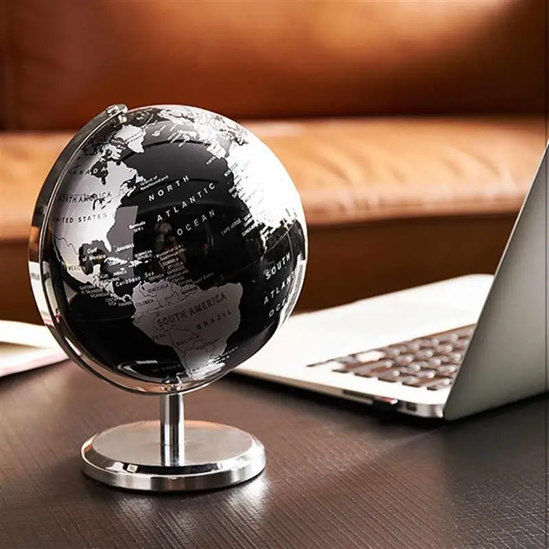 Глобус креативный домашний Декор Аксессуары вращающийся глобус с подставкой