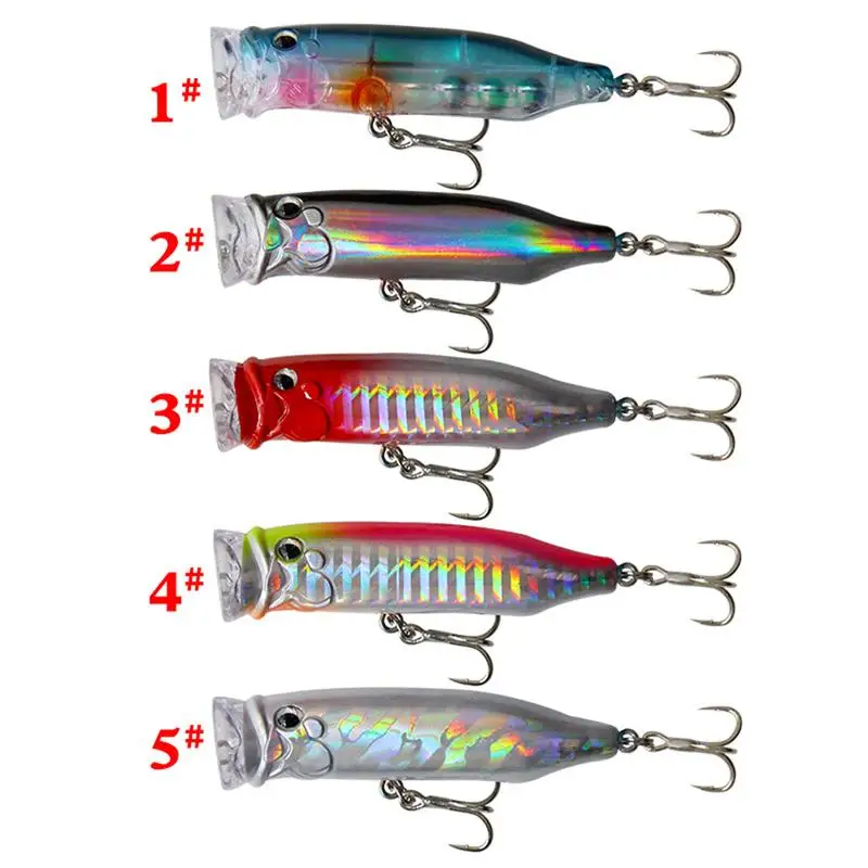 5 PC Fishing Baits Lifelike Creative Colorful Bait Artificial Fish Lures for Outdoor Trip Holiday | Спорт и развлечения