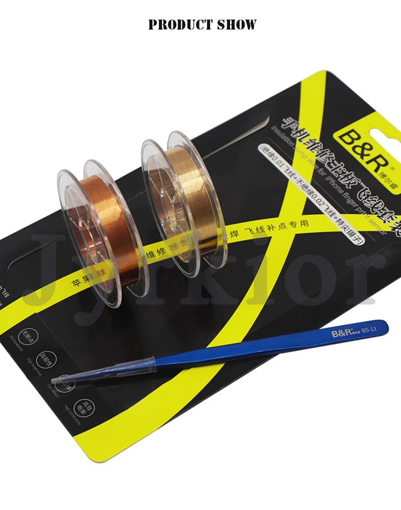 

Ultra-Fine Jump Wire PCB Link Wire Fingerprint Maintenance Golden Welding Fly Line Mobile Phone Motherboard Repair Tools