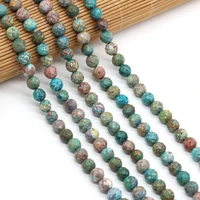 vintage emperor turquoise rondelle faceted austria stone beads loose bead for jewelry making tribal necklace bracelet crafts
