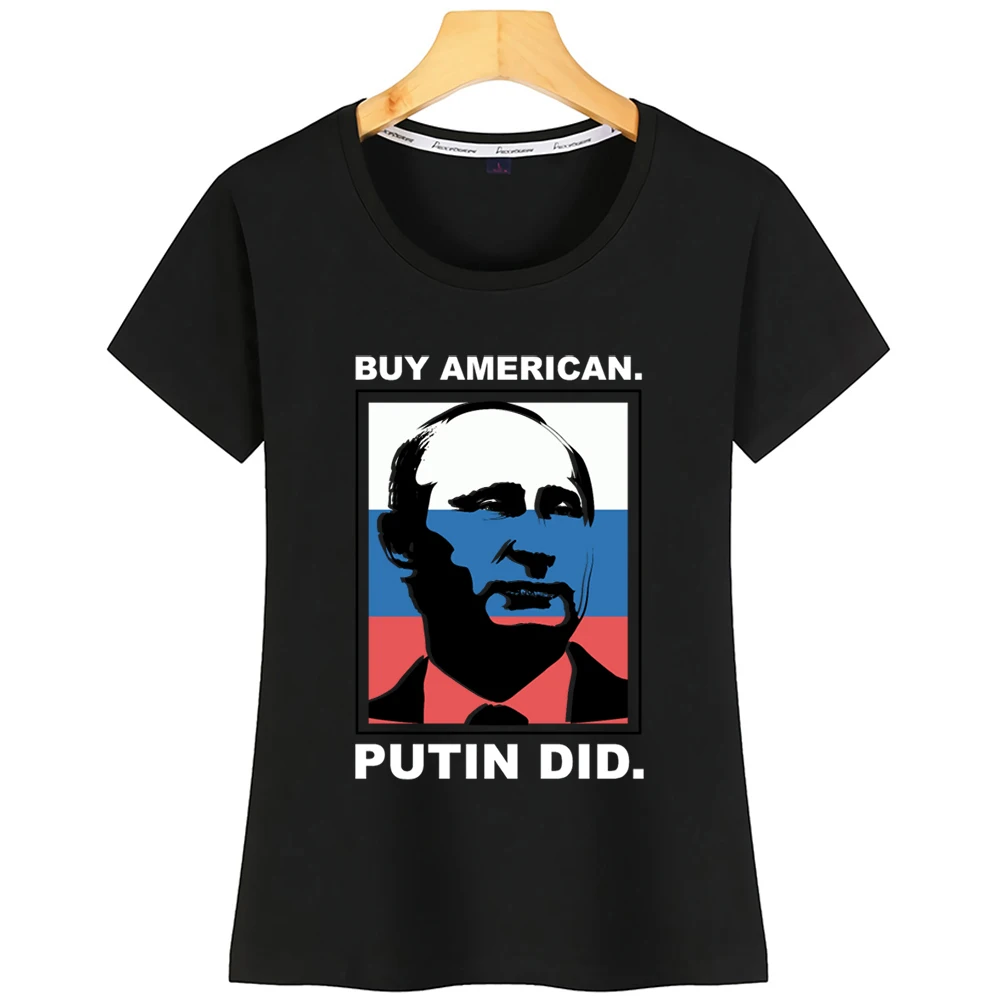 Топы Футболка Для женщин Анти Трамп арт президент противостоять Путина