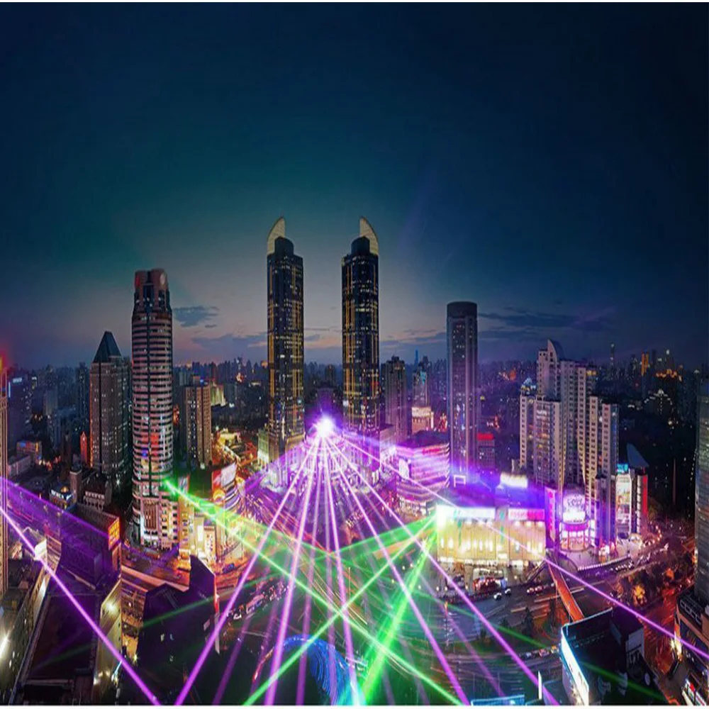 

12W RGB Laser Show System Disco Show Club DT 40 scanner /flightcase packing