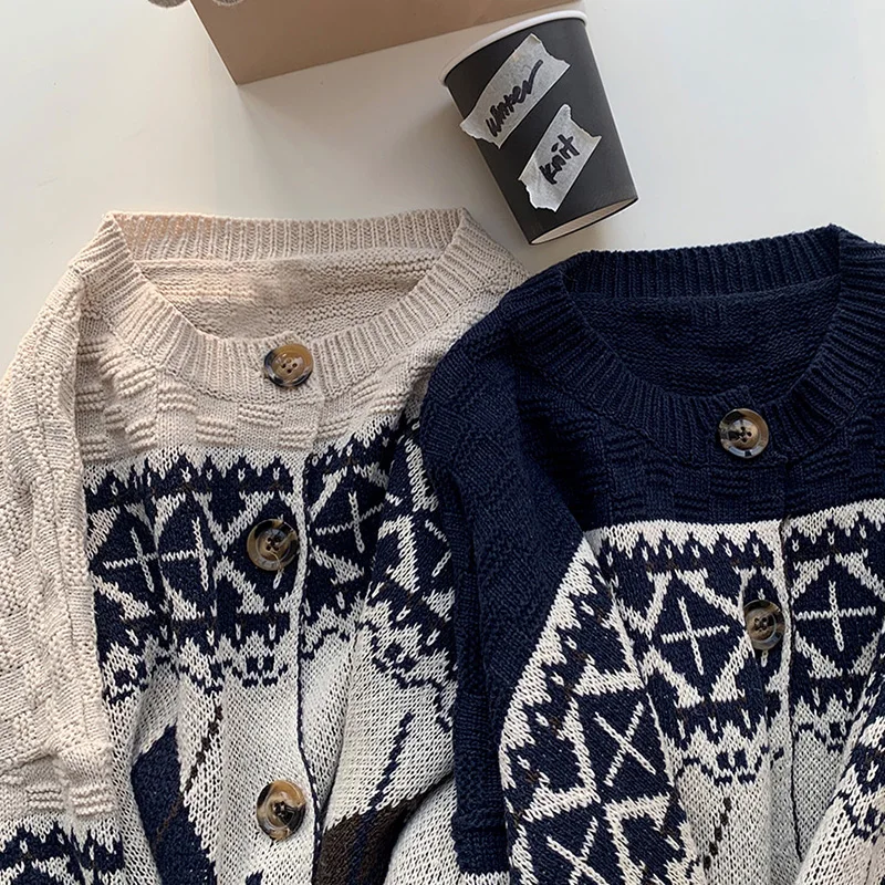 

BETHQUENOY Oversized Cardigan Christmas Sweater Women 2020 Winter Clothes Pull Femme Chandails Chaquetas De Mujer Sueter Jersey