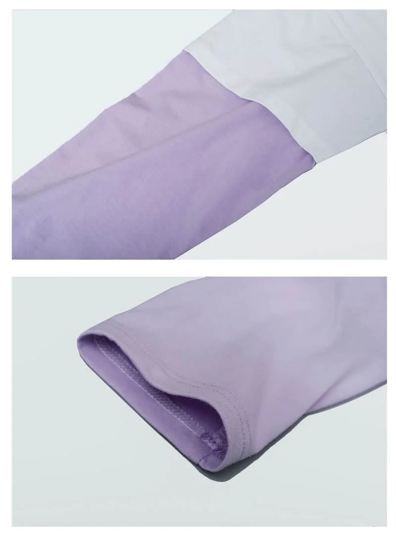 

tshirt women t shirt fake two-piece ins top student Korean loose Harajuku retro butterfly long-sleeved t-shirt female autumn