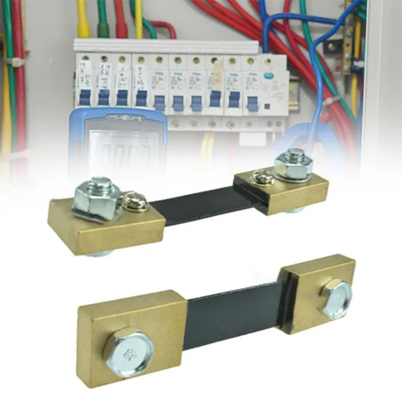 

External Shunt 50A 100A Current Meter Shunt Resistor Spilter For DC Digital Voltmeter Ammeter Volt DC Shunt Resistor
