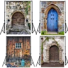 Винтажный фон для фотосъемки Европейский Путешествия Центр улицы стиль фото Портрет Студия реквизит 7x5 футов реквизит для фотосъемки