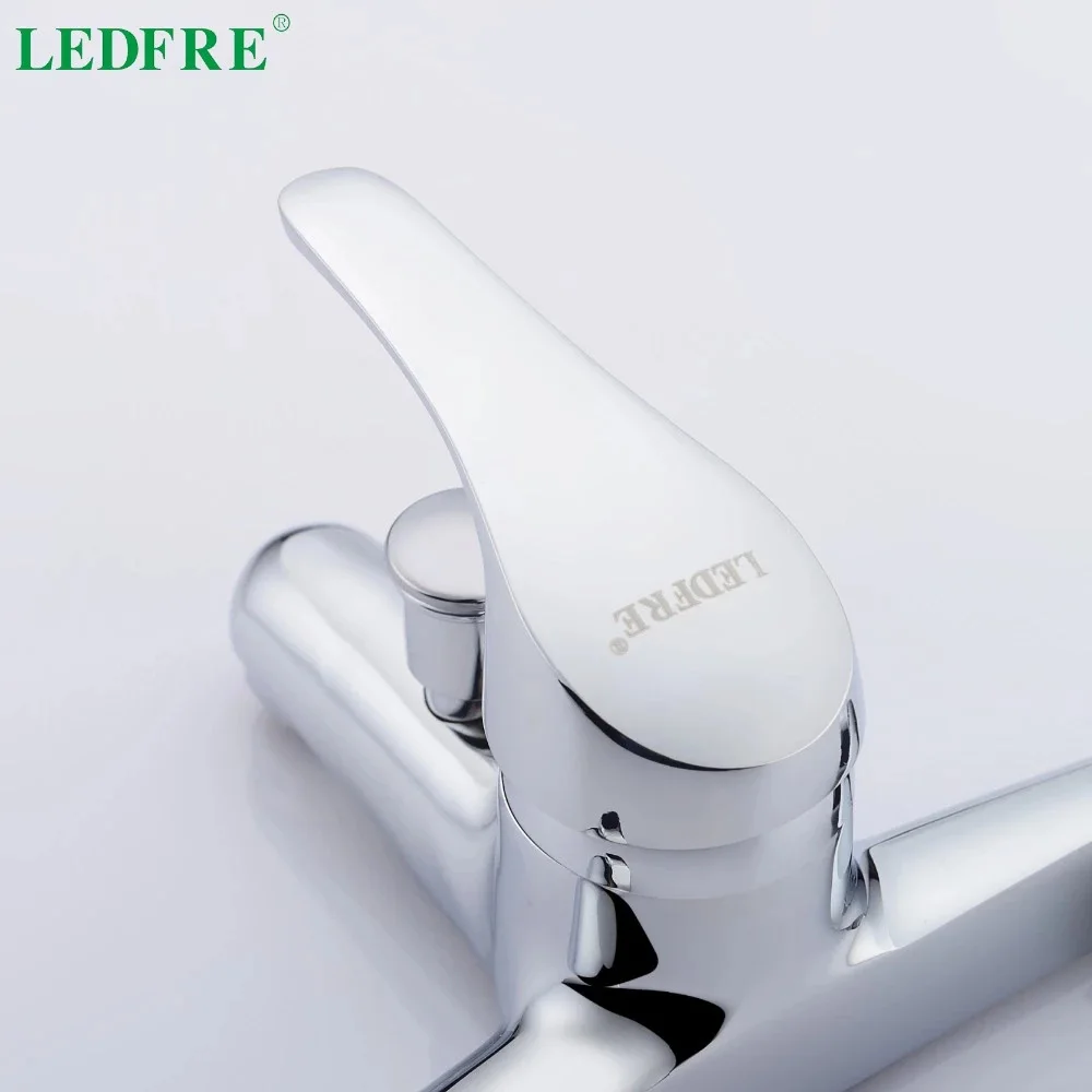 LEDFRE одноступенчатый смеситель для ванной комнаты с одной ручкой кран горячей и