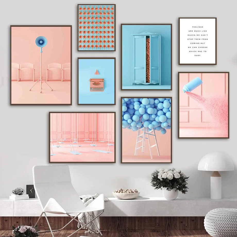 Фон для фотографирования с изображением скандинавских пейзажей | Дом и сад