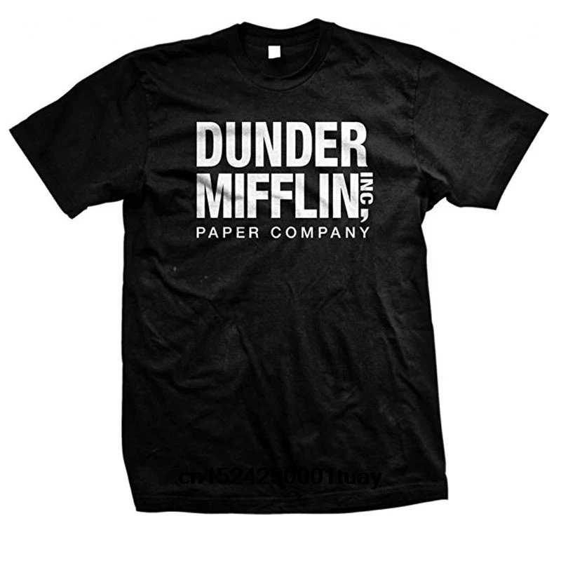 Офис ТВ-шоу dander Mifflin paper Мужская футболка (S-XXXL) |