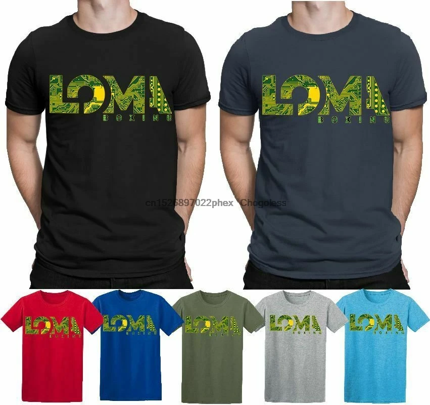 

LOMA BOXING The Matrix T-shirt Vasyl Lomachenko Mens T shirt Ukrainian Boxer
