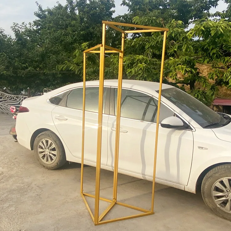 

Triangular Shelf Arch Wedding stage background decoration flower stand