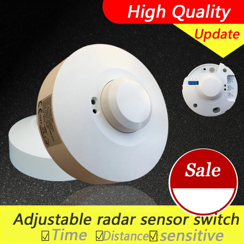 Радар-датчик движения горячая Распродажа ГГц ВЧ-система светодиодный