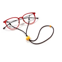 12 pcs children glasses rope sunglasses myopia glasses lanyard color cartoon elastic anti drop elastic rope