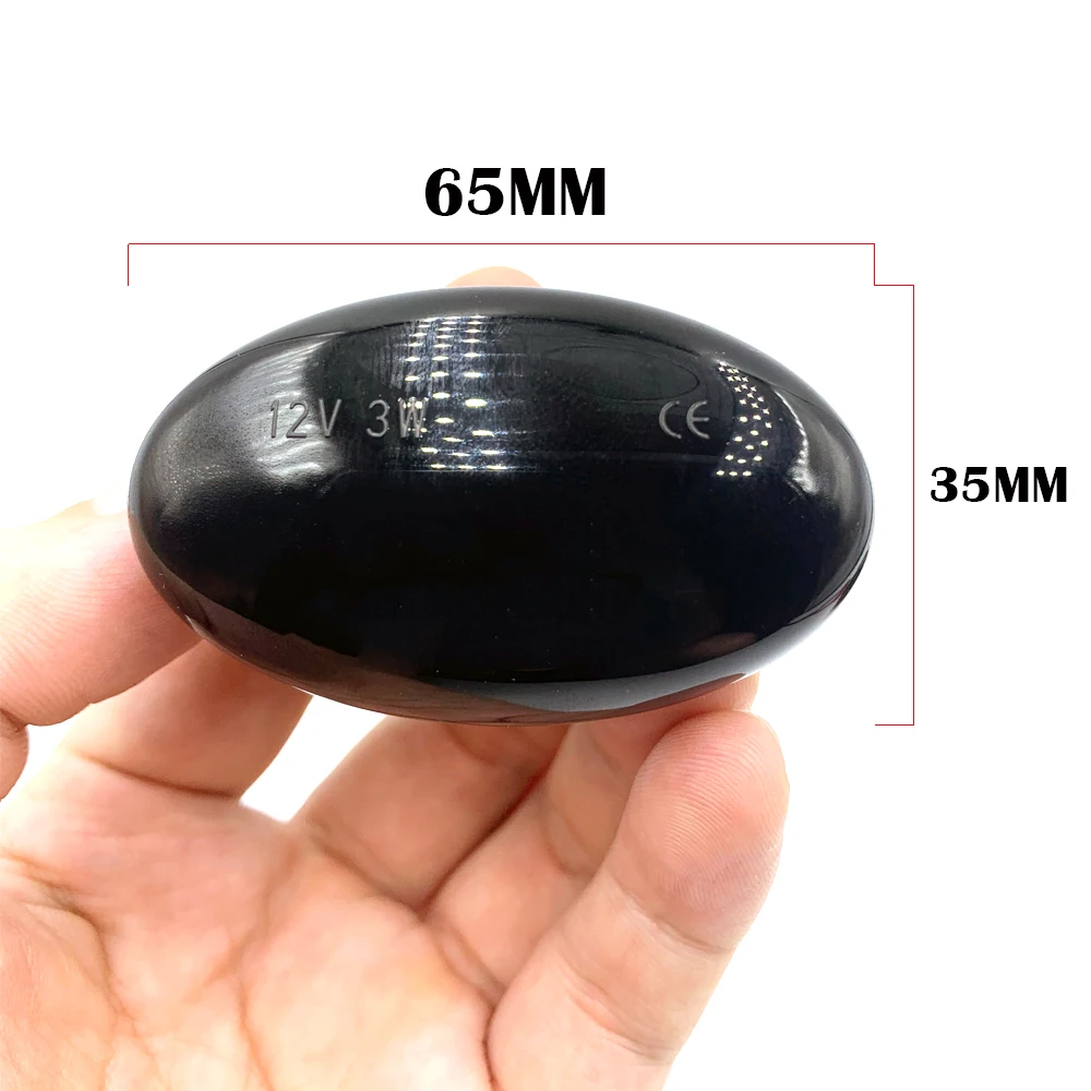 1 пара Автомобильный светодиодный динамический боковой маркер светильник