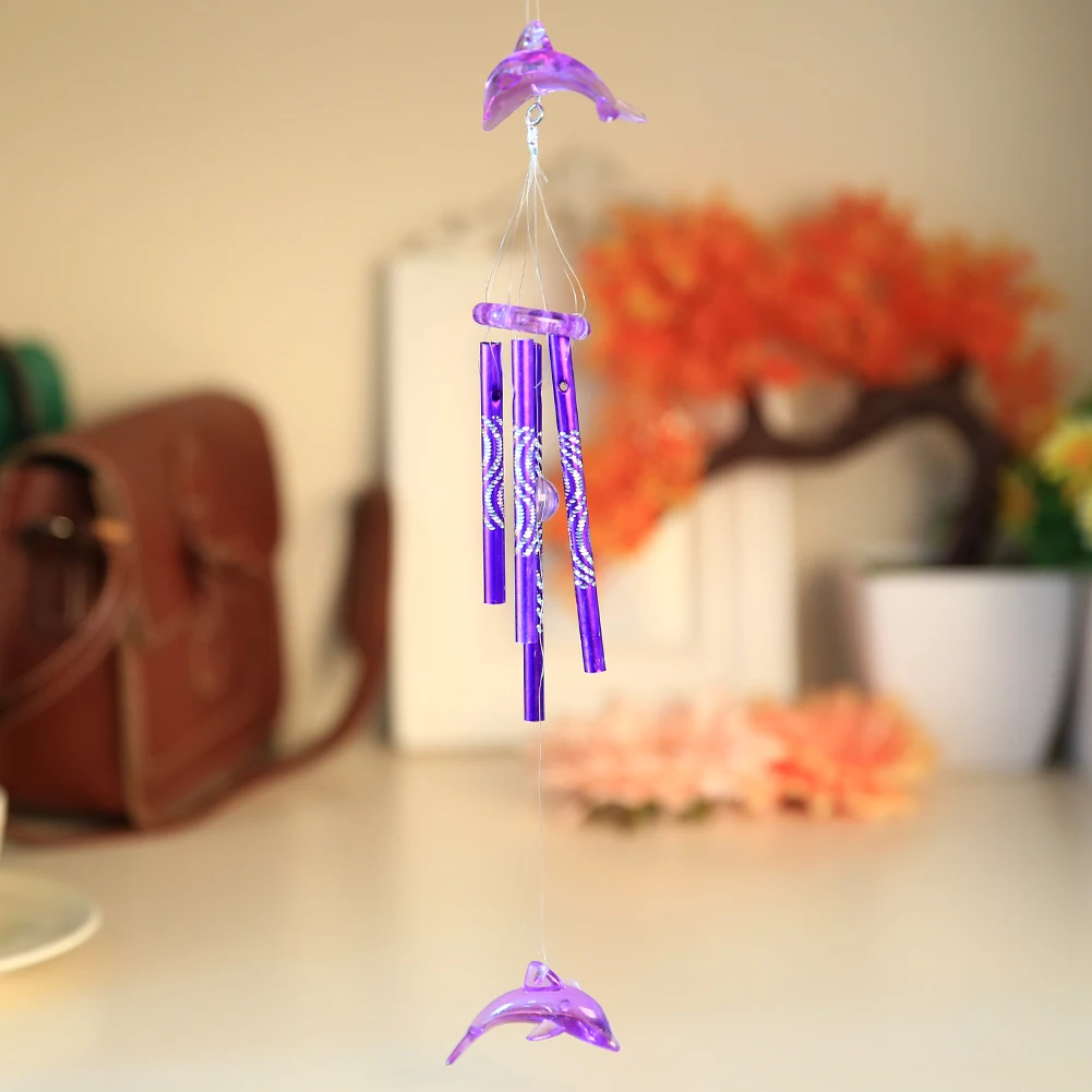 Античный ветряной колокольчик 40 см украшение дельфин модные аксессуары